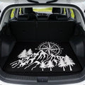 Compass Mountain Friendly Trunk Mat 29"x39" by Mintulipy