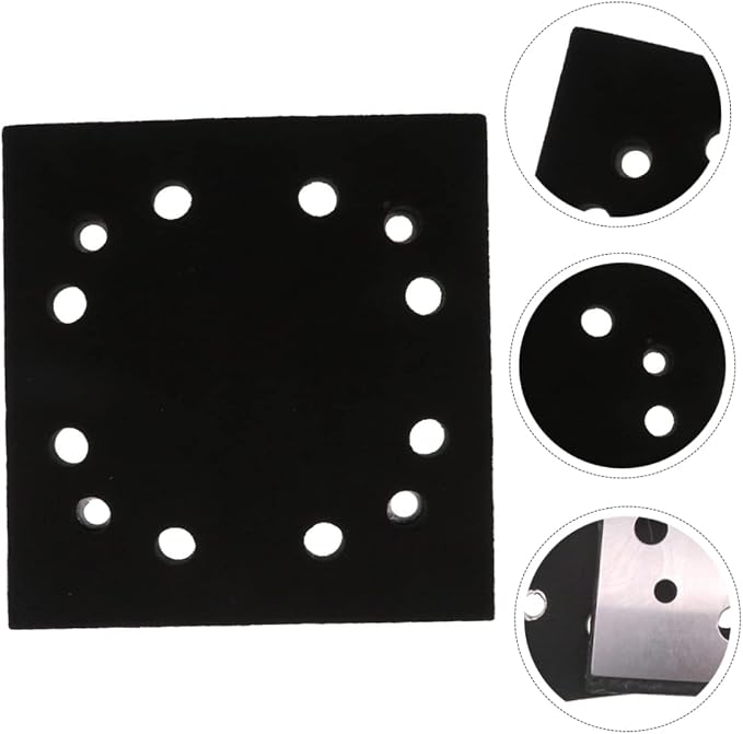 POPETPOP Sanding Disc Backing Plate 115 * 105mm Extra Fine Sanding Pad - Image 5