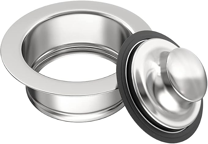 Sink Flange for Garbage Disposal and Sink Stopper Stainless Steel Fit Universal - Image 2