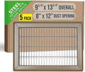 Fits 8x12 and 12x8 Duct Opening | Return Air Floor Grille by Handua | Walkable by Handua