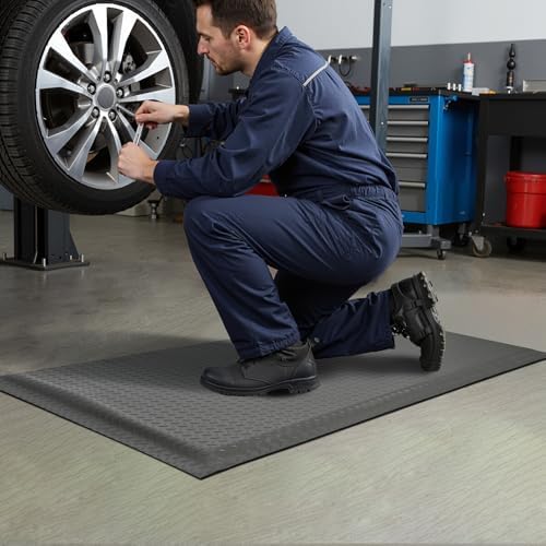 Nisorpa Anti Fatigue Mats Industrial 3' x 6' Ergonomic Standing Mat 15/16" - Image 7
