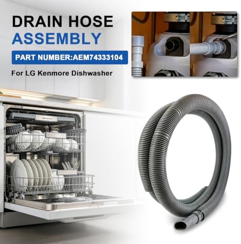 AEM74333104 Drain Hose Assembly Replacement - Image 7