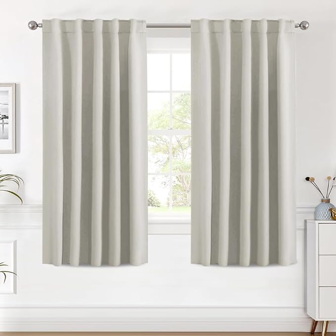 H.VERSAILTEX Blackout Curtains Thermal Insulated Window Treatment Panels Room by HVERSAILTEX