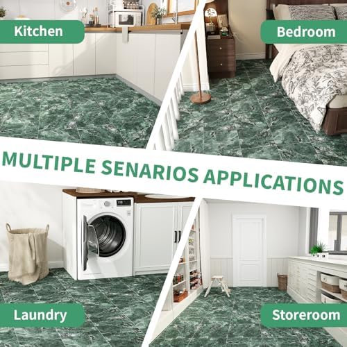 20 Pack Cover 20 Sq.Ft Peel and Stick Floor Tiles, 12” x 12” Self Adhesive - Image 7