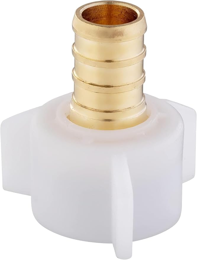 EFIELD Pex 3/4" Pex X 3/4" Female NPT Swivel Adapter Brass Crimp Fittings - Image 3