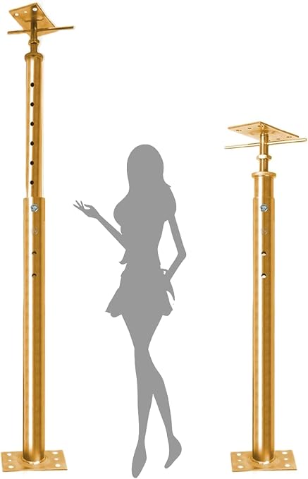 2 Pack 59" to 100" Adjustable House Floor Jack, 18000 lbs Capacity | Adjustable by Noliven