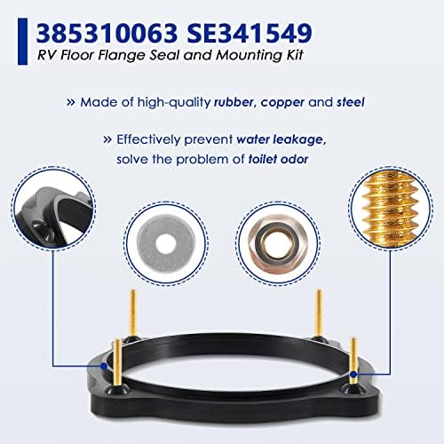 Replace for Dometic SE341549 385310063 Floor Flange Seal, RV Floor Flange Seal - Image 5