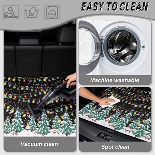 Christmas Tree Universal Car Trunk Mat All Weather Trunk Protection Cargo Liner - Image 5