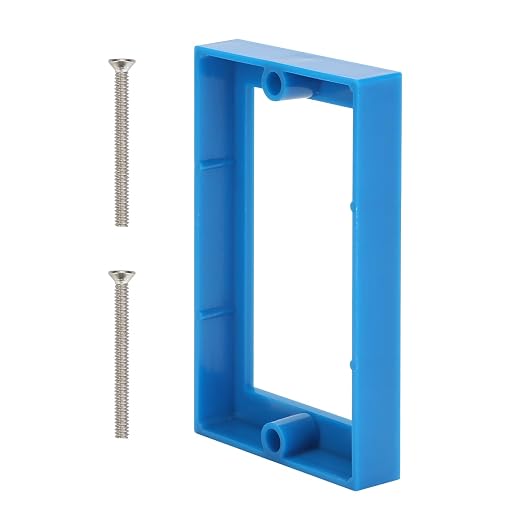 Single Gang Receptacle Outlet Box Extenders 1/2" by XGGYA