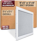Fits 16x12 and 12x16 Duct Opening | Aluminum Eggcrate Return Air Grille | Low by Handua
