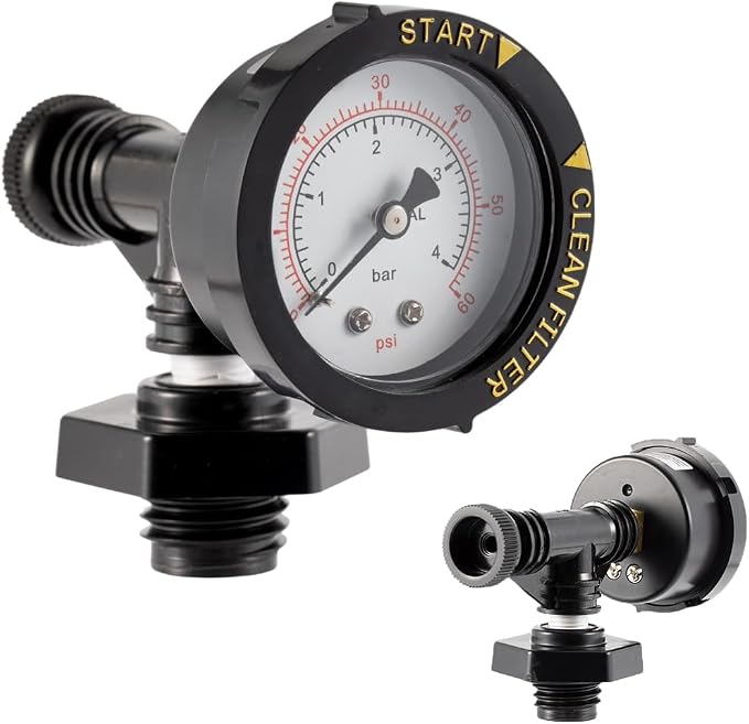 Replacement 24850-0105 Air Relief Valve & Pressure Gauge Assembly by Aquatonics