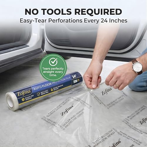 ZOFINA™ Auto Floor Protection Film 24" x 200 ft - Image 6