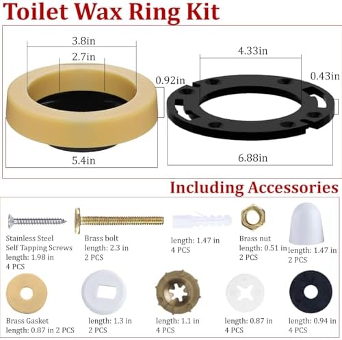 Toilet Wax Ring Replacement Kit - Image 4