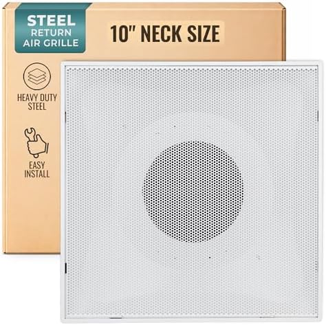 Fits 24x24 Steel T-Bar Drop Ceiling Grid | 2x2 Feet Lay in Steel Perforated by Handua