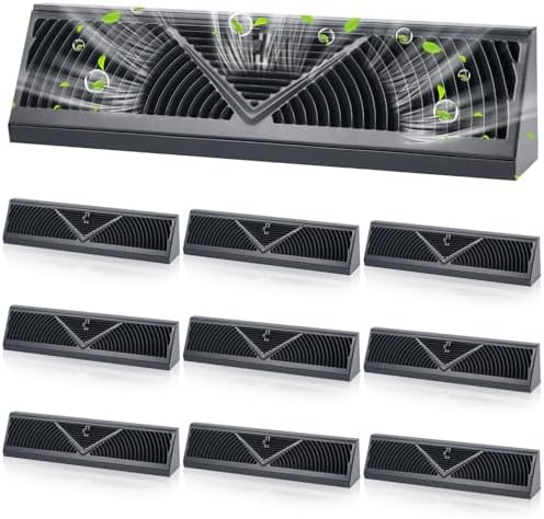 Yaocom 10 Pack Baseboard Register Vent 24 Inch Air Vent Covers by Yaocom