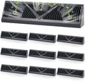 Yaocom 10 Pack Baseboard Register Vent 24 Inch Air Vent Covers by Yaocom