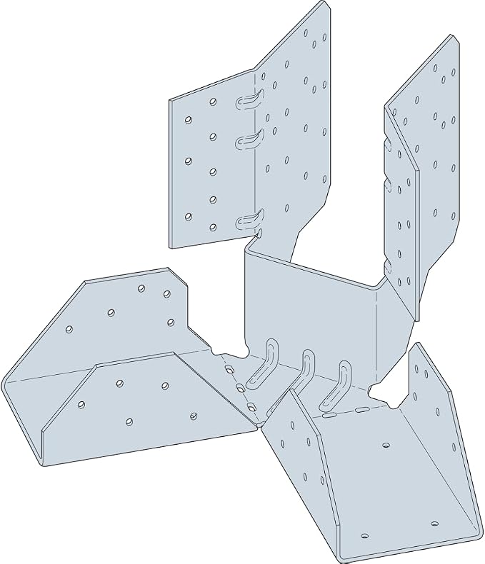 Simpson Strong-Tie HHRC44 Hip-Ridge Face-Mount Connector - Image 9