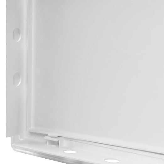 18" x 18" White ABS Plastic Plumbing Access Panel - Image 6