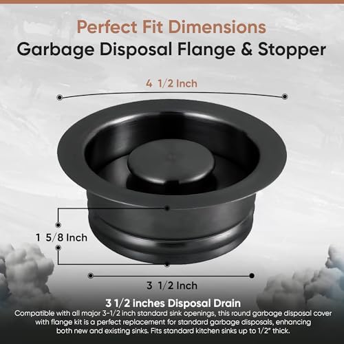 Strictly Sinks Garbage Disposal Flange & Stopper - Image 2
