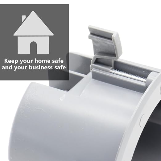 MAKERELE 1 Gang Round Old Work Ceiling Box, 18 Cubic Inches | 4.25” Dia PVC - Image 4