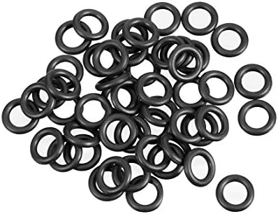 uxcell Nitrile Rubber O-Rings 7.5mm OD 4.5mm ID 1.5mm Width, Metric Sealing by uxcell