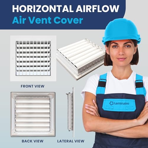 8" x 8" Duct Hole Adjustable Vent Cover - Image 2