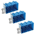 PVC Blue Adjustable Electrical Box Outlet, 49 Cu.in.Adjustable 3 Gang by XGGYA