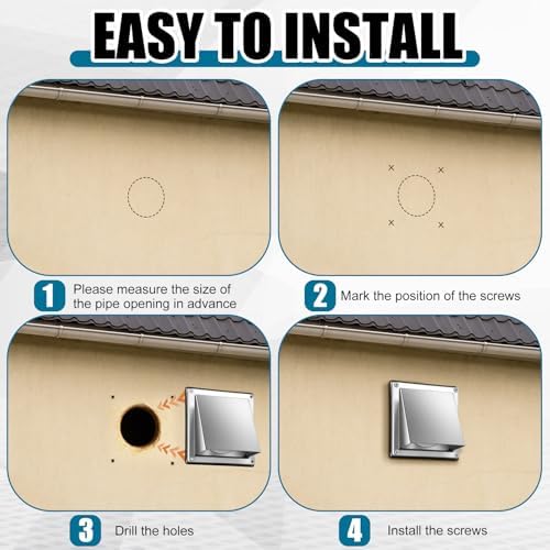Threlaco 4" Dryer Vent Kit - Image 5