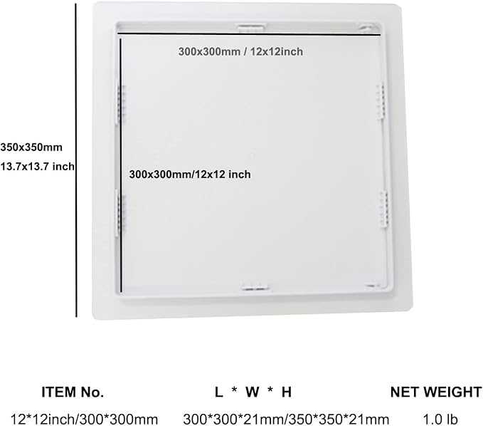 Fengze Plastic Access Panel Wall Installation Outdoor Kitchen Access Doors - Image 2
