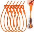 Drain Snake Clog Remover 6 Pack 20 Inch by AsonTao