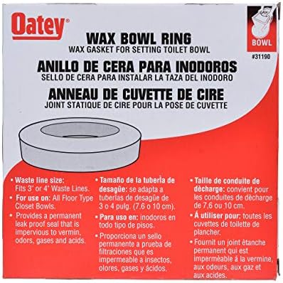 Oatey 31190 Heavy Duty Wax Bowl Ring - Image 2