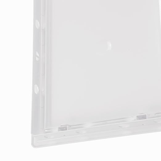 8" x 10" White ABS Plastic Plumbing Access Panel - Image 6
