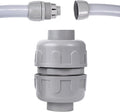 NPT 1 Double Conduit Liquid-Tight Connector Straight | Extend Repair Conduit by Aandxmok