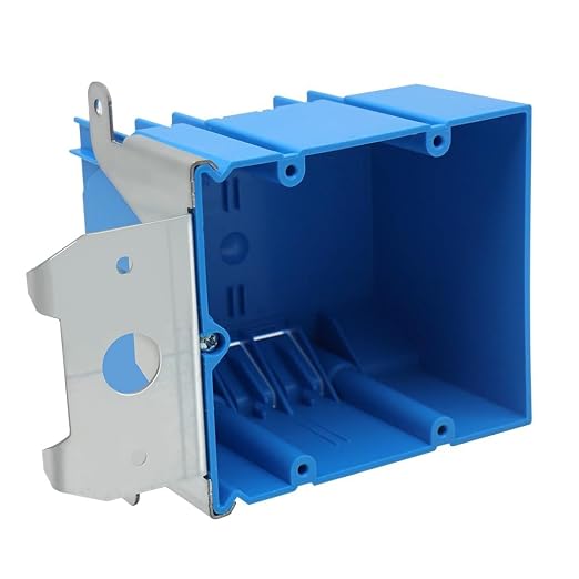 2 Gang Electrical Box Adjustable, 34 cu in by XGGYA
