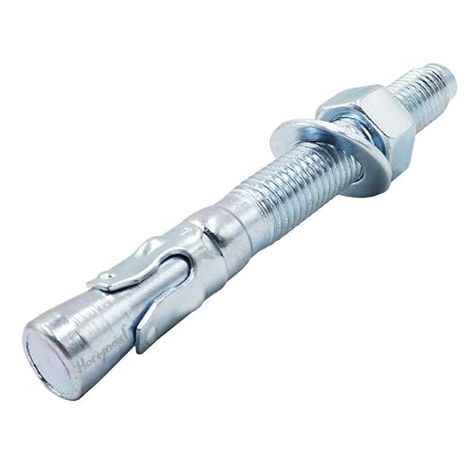 3/4 Concrete Anchors, 3/4 Wedge Anchors Bolts, 5-1/2" L, equipment bases by Horiznext