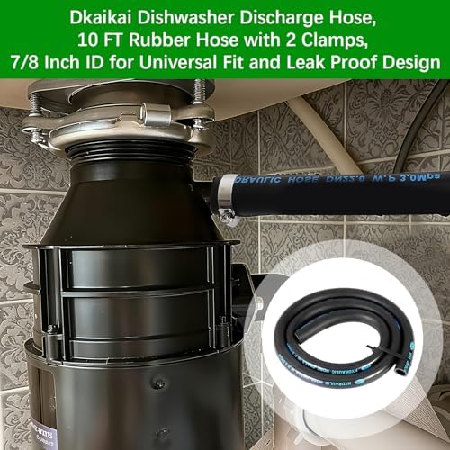 7/8 Inch ID Dishwasher Discharge Hose 10 FT - Image 3