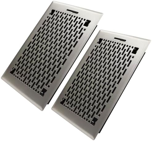 Howeall 6x10 Inches 2 Pack Heavy Duty Walkable Floor Register by Howeall