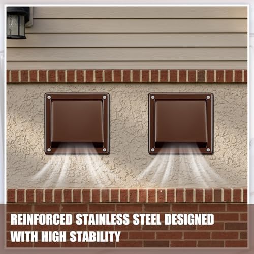 Gisafai 4 Inch Dryer Vent Cover Outdoor - Image 5