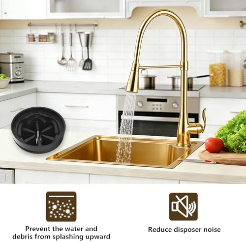 Garbage Disposal Flange 5-Piece Kit, 3.5" Putty-Free Leak-Proof Sink Stopper by - Image 4