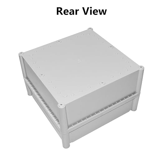 Waterproof Dustproof IP67 Junction Box DIY Case Enclosure Gray 11 x 11 x 7.1 - Image 5