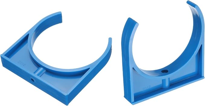 uxcell 2 Pcs PVC Water Pipe Clamps Clips, 110mm ID U-Shaped Water Pipe Buckles by uxcell