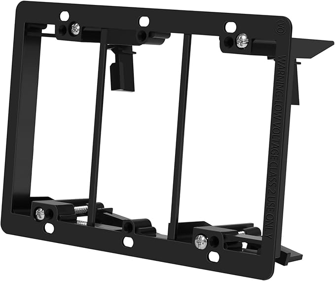 TNP 1 Gang Low Voltage Mounting Bracket, Old Work Drywall Box, coax and speaker by TNP+Products