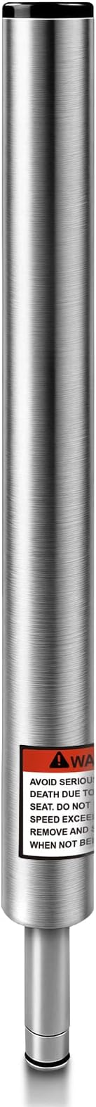 3/4" Boat Seat Pin Post, 16-Inch Height Marine Aluminum Alloy Pedestal Base Post by Pirjeco