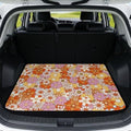 ELEQIN Hippie Daisy Car Trunk Mat by ELEQIN