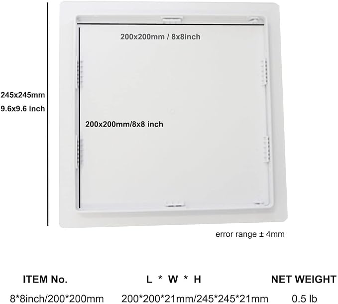 Fengze Attic Access Door, Interior Wall Access Panel Ceiling Decoration - Image 2