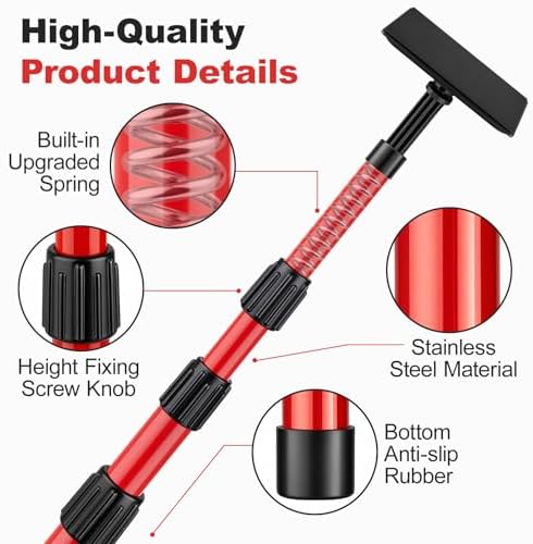 12FT Dust Barrier Poles Kit - Image 3