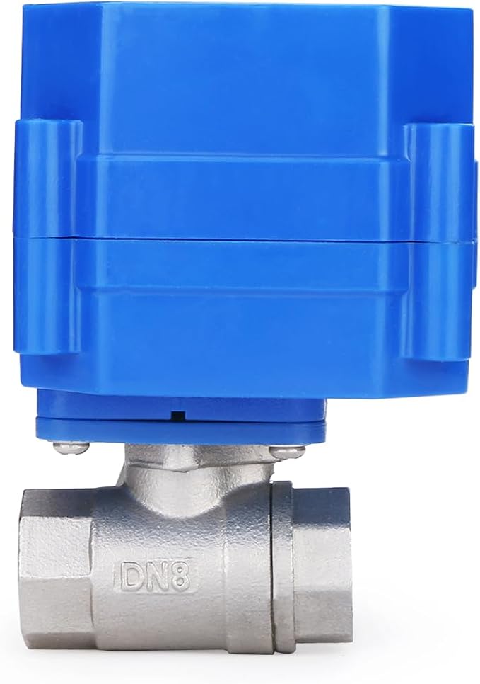 U.S. Solid 1/4 in Motorized Ball Valve NSF Certified 304 Stainless Steel - Image 4