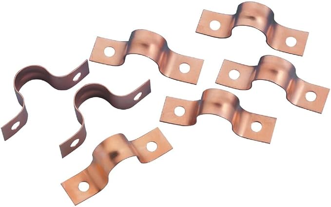Oatey 1/2 in. 2-Hole Copper Tube Strap by Oatey