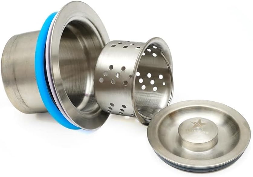STARSTAR Kitchen Sink Stainless Steel Drain Assembly Kit - Image 5