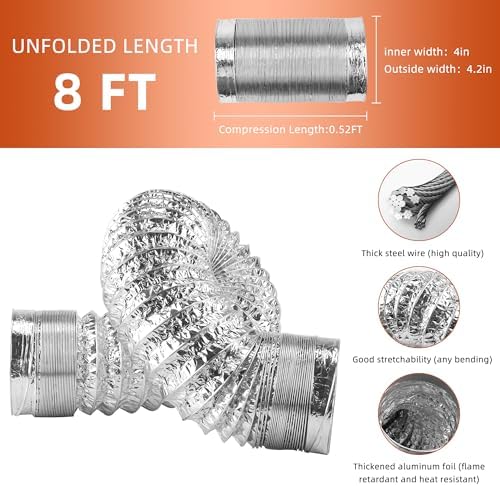 AMI PARTS TDIDVKZW Indoor Dryer Vent Kit - Image 5